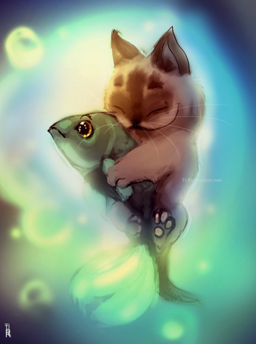 Рыбка для кошки