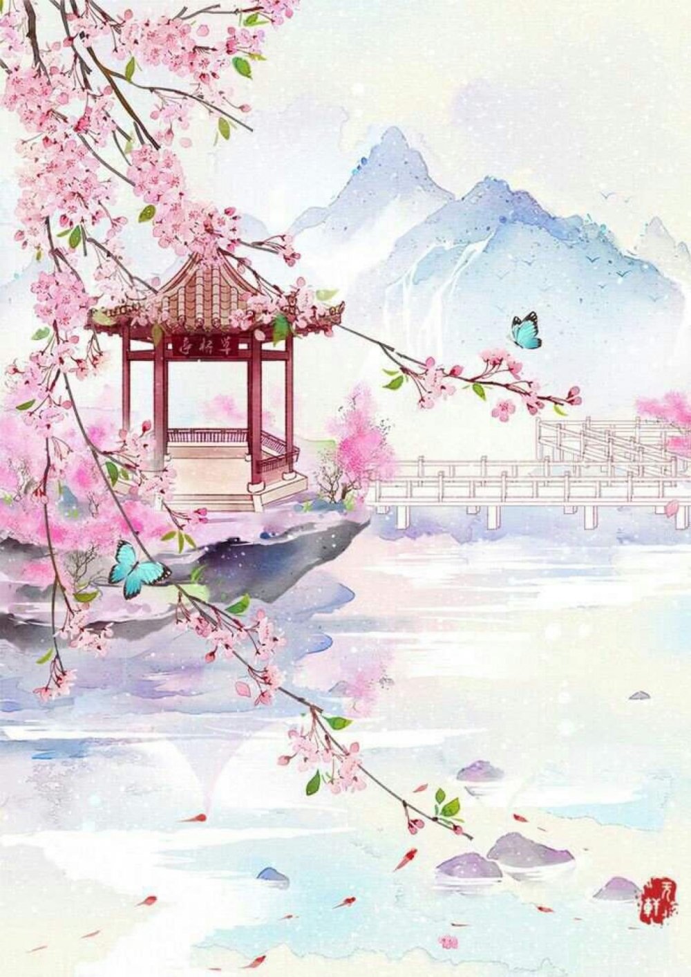 Весна в китае