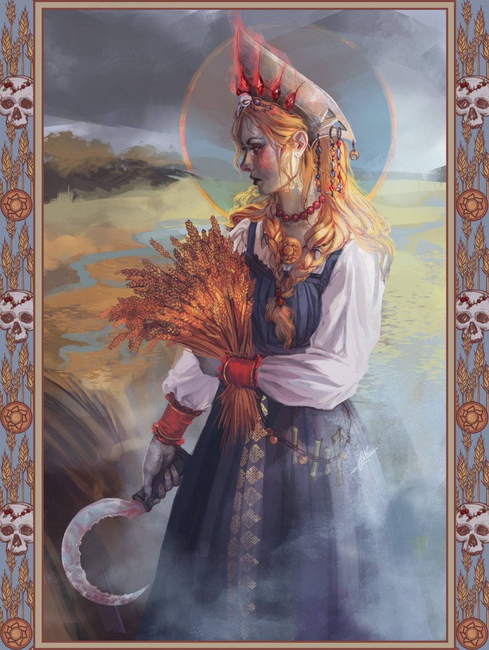 Морана Славянская богиня арт