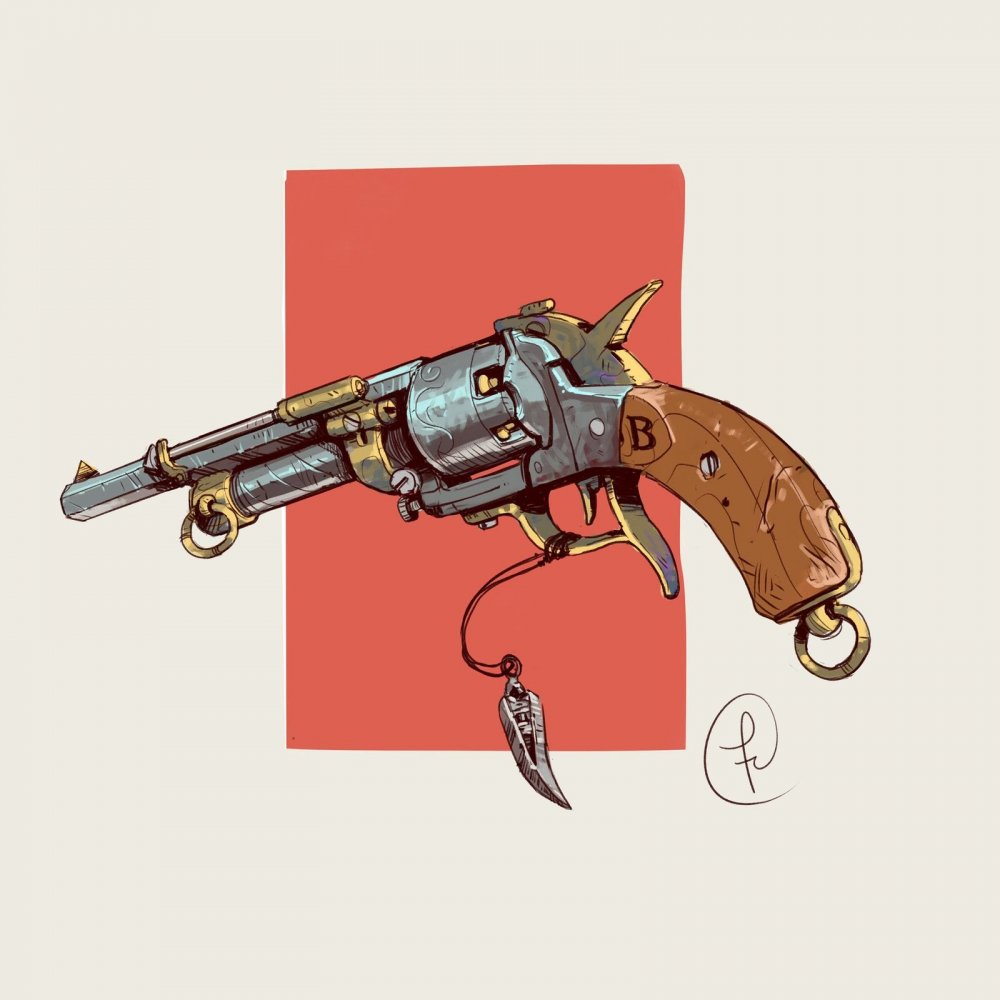 Metro 2033 револьвер