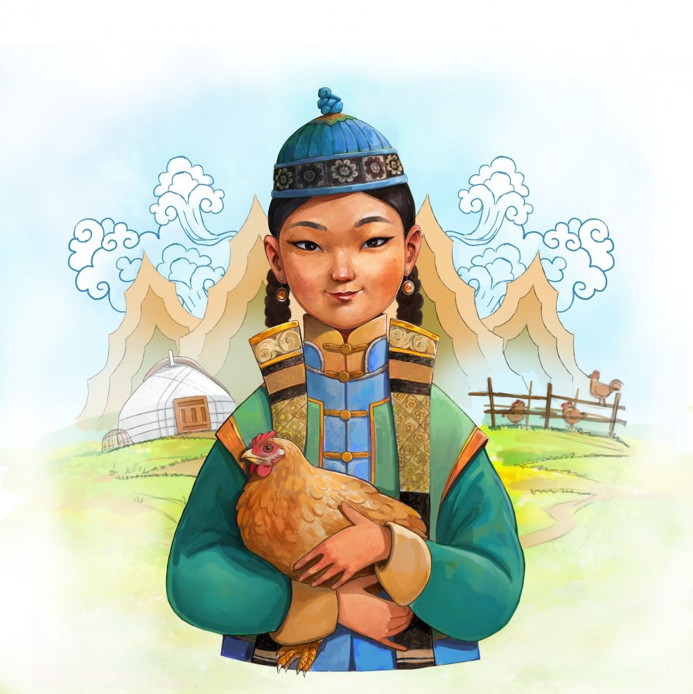 Монгольские иллюстрации
