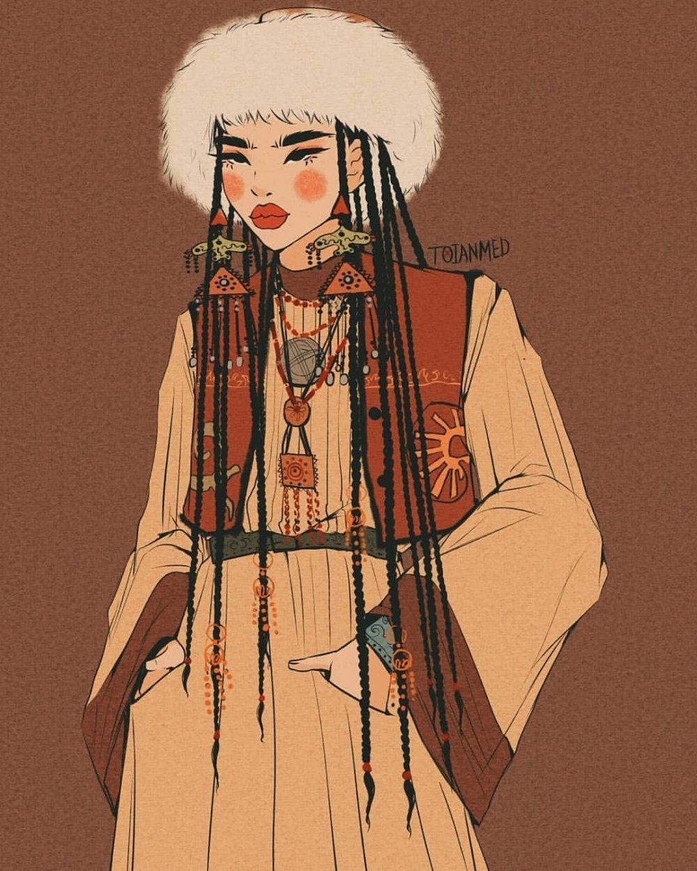 Отго художник Монголия