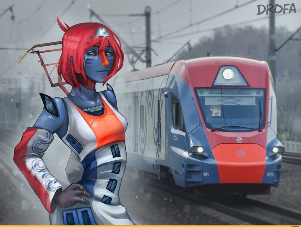 Роботы поезда Amino