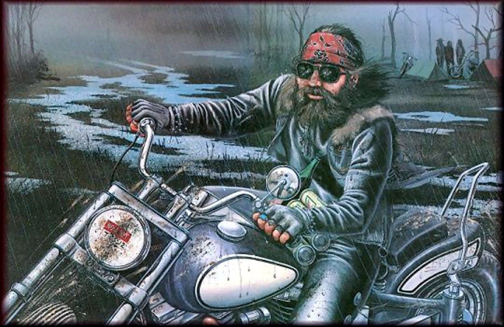 Мотоцикл Урал для зомби апокалипсиса