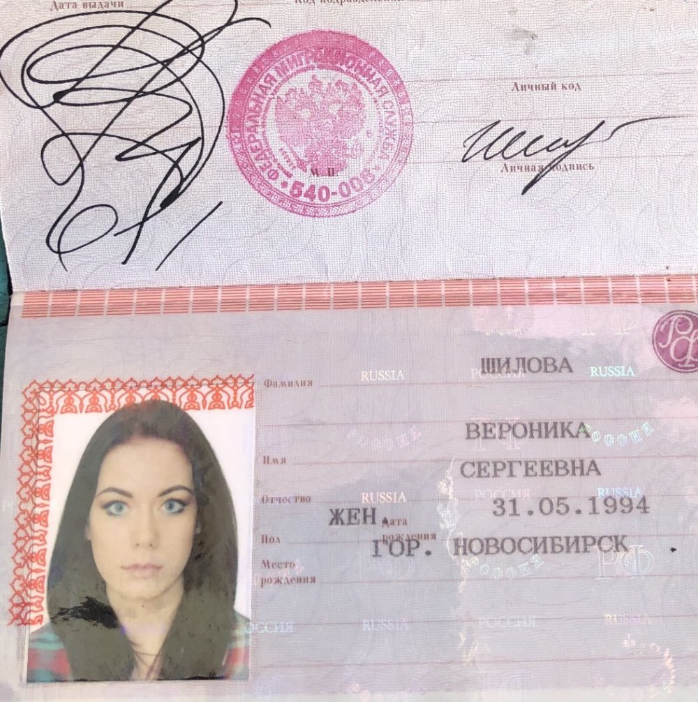 Паспорт 2002 года