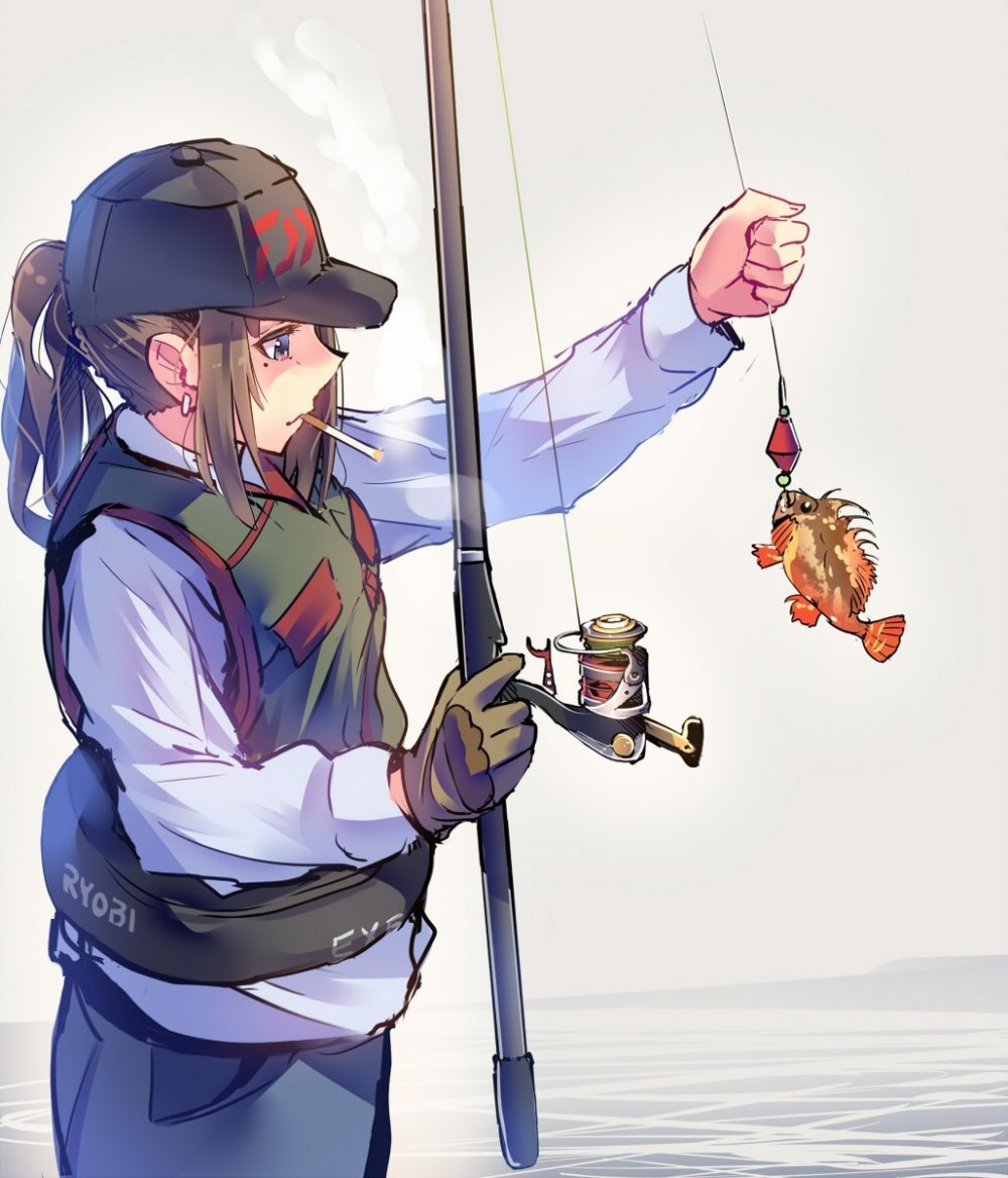 Рыбак аниме
