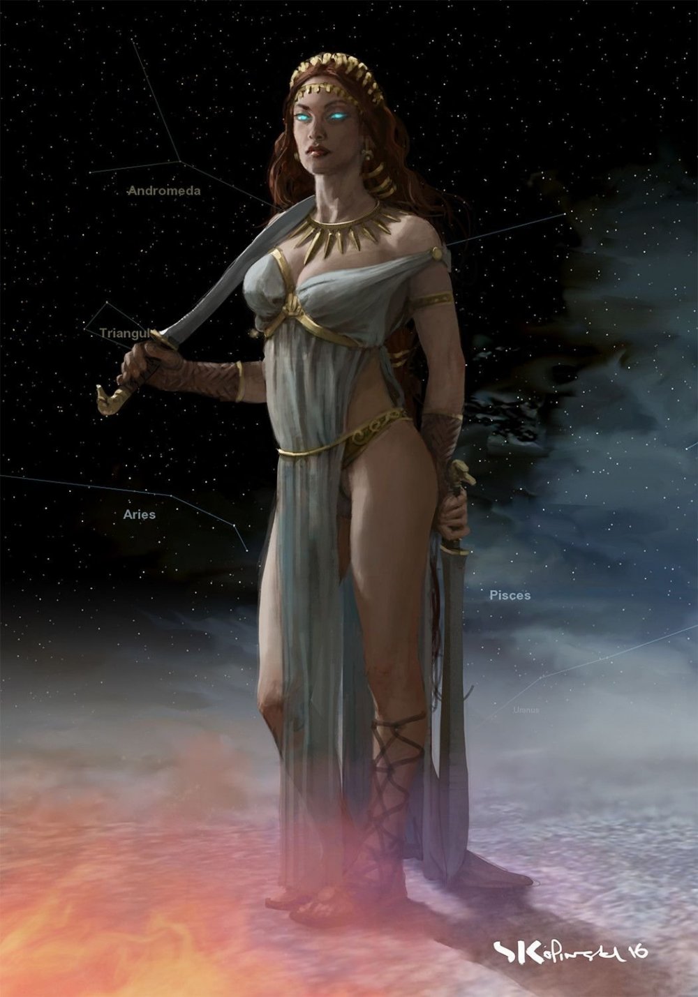 Древнегреческая богиня ЭОС