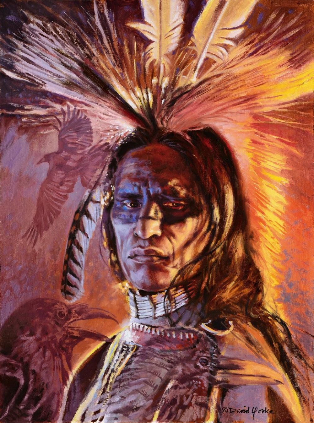 David Yorke художник индейцы