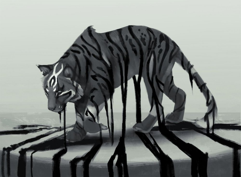 Арты тигров