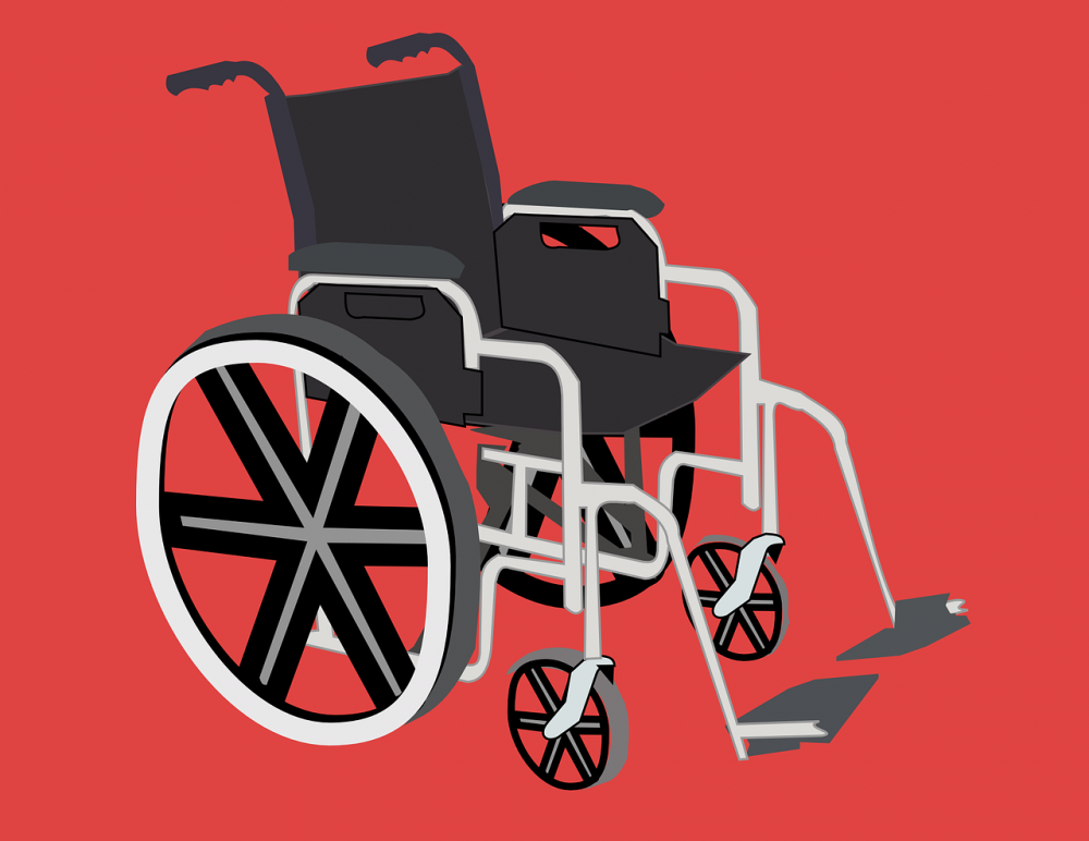 Инвалидная коляска мультяшная