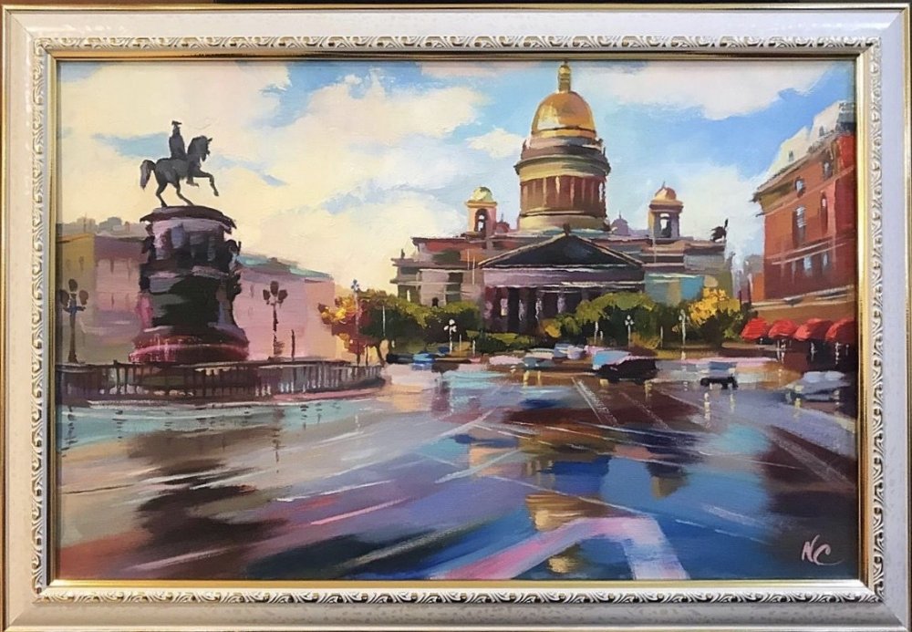 Петербург в живописи бэгги боем