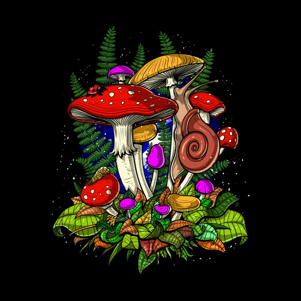Ядовитые грибы арт