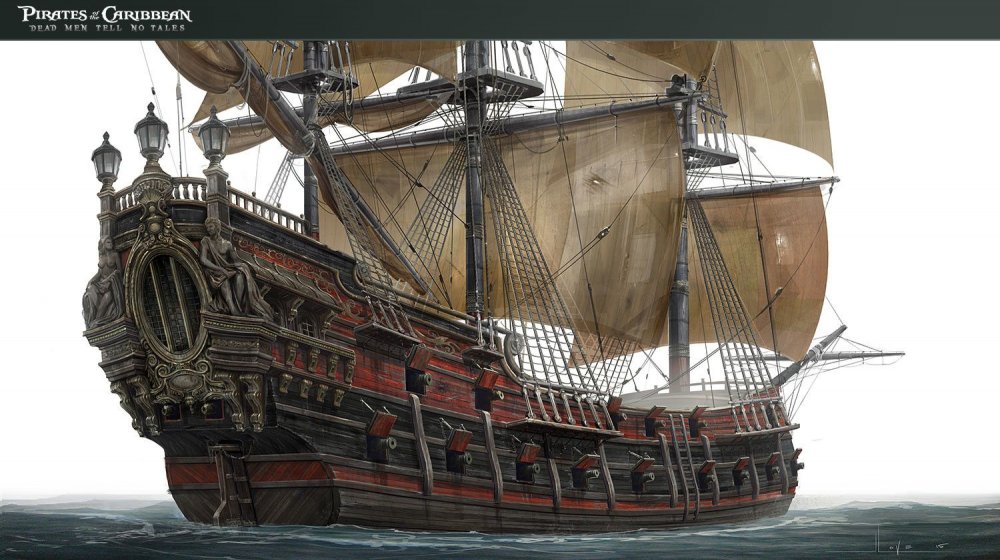 Месть королевы Анны пираты Карибского моря 5