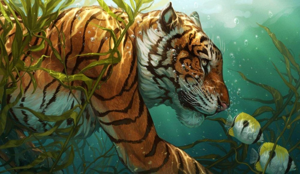 Жозе тигр и рыба Art