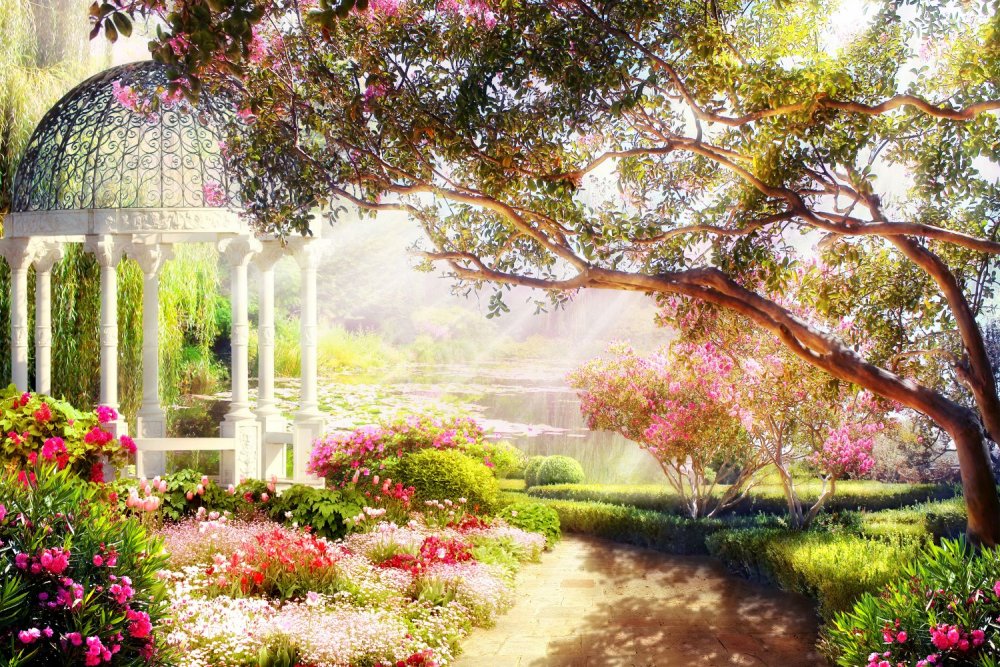Фреска Райский сад