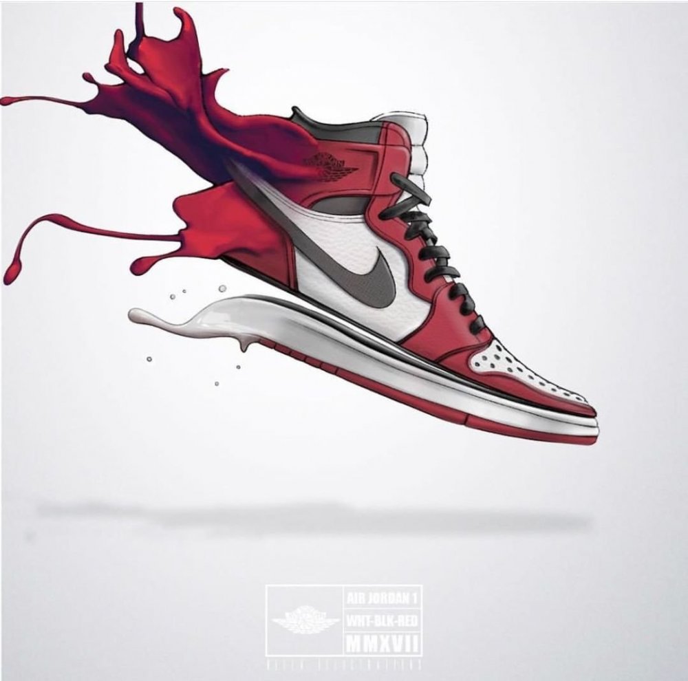 Nike Air Jordan Art