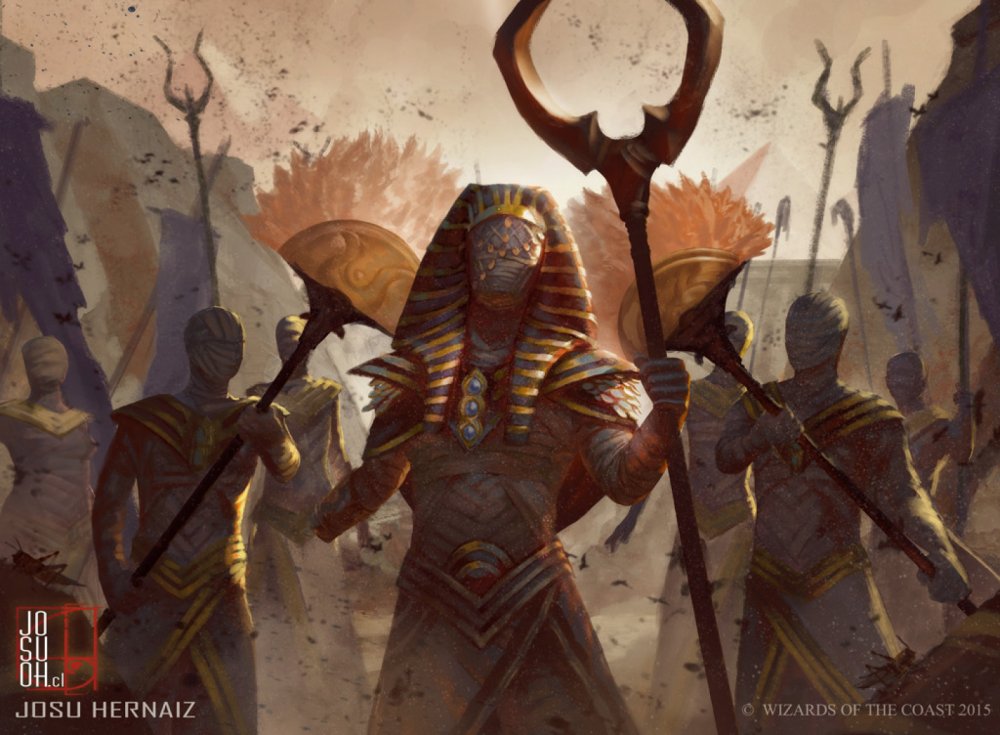 Мумиии войны концепт арт Египта