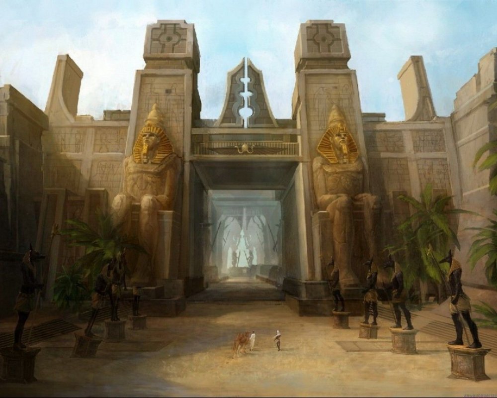 Дворец Египет Анубис