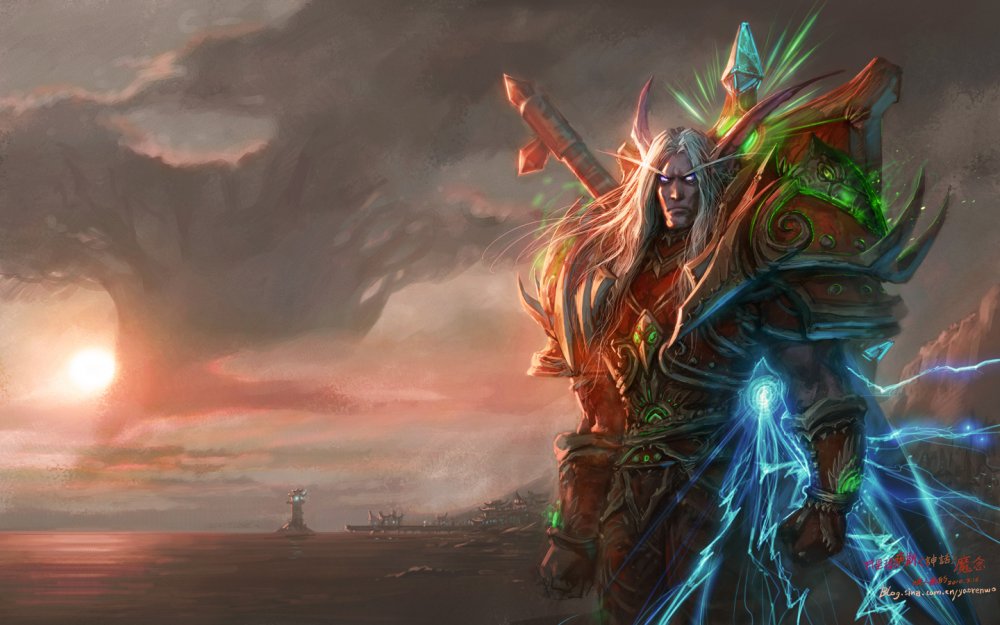 World of Warcraft эльфы крови