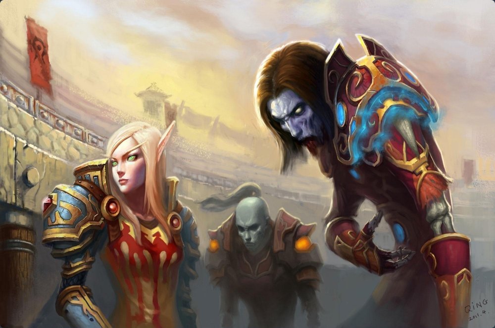 World of Warcraft кровавые эльфы