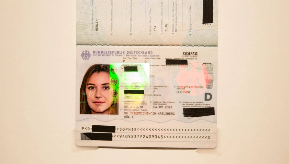 Паспорт Германии новый