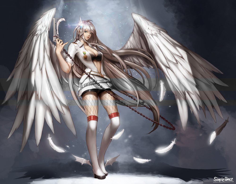 Белые Крылья аниме
