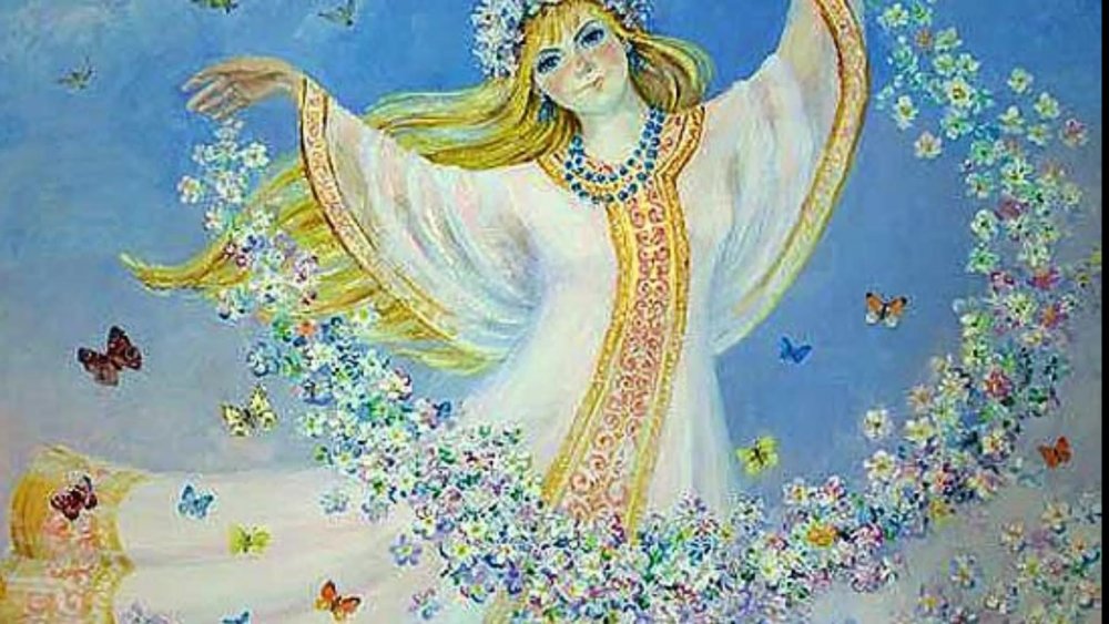 Славянская богиня Леля картинки