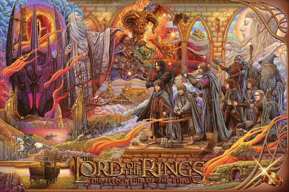 Art the Lord of the Rings the Fellowship of the Ring