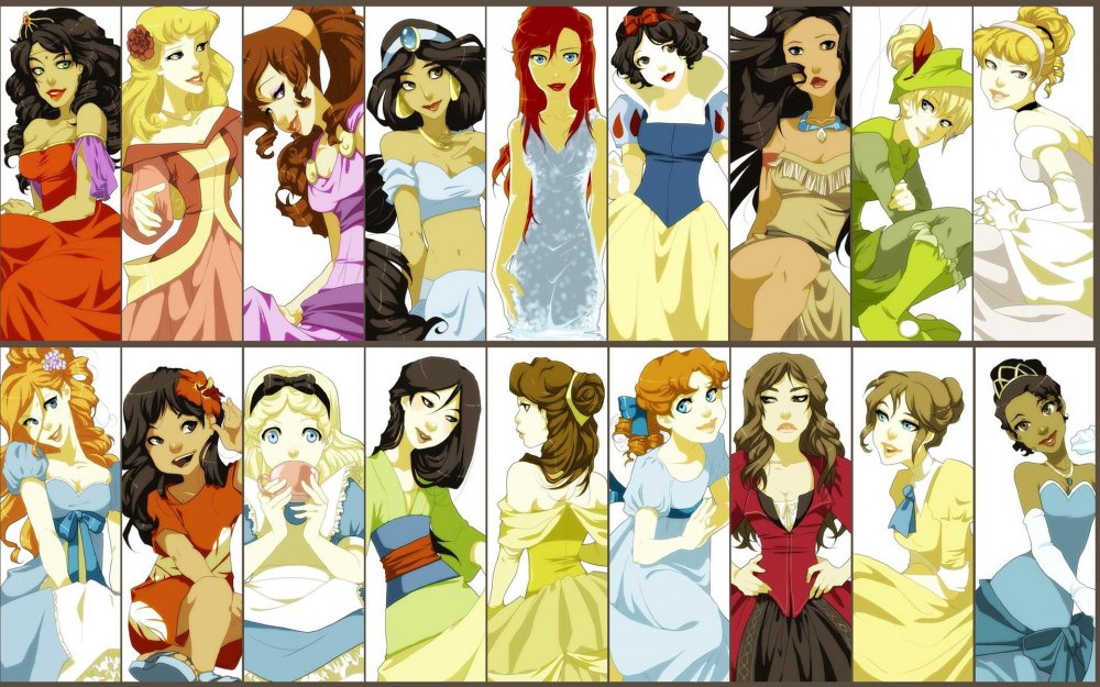 Персонажи Дисней принцессы