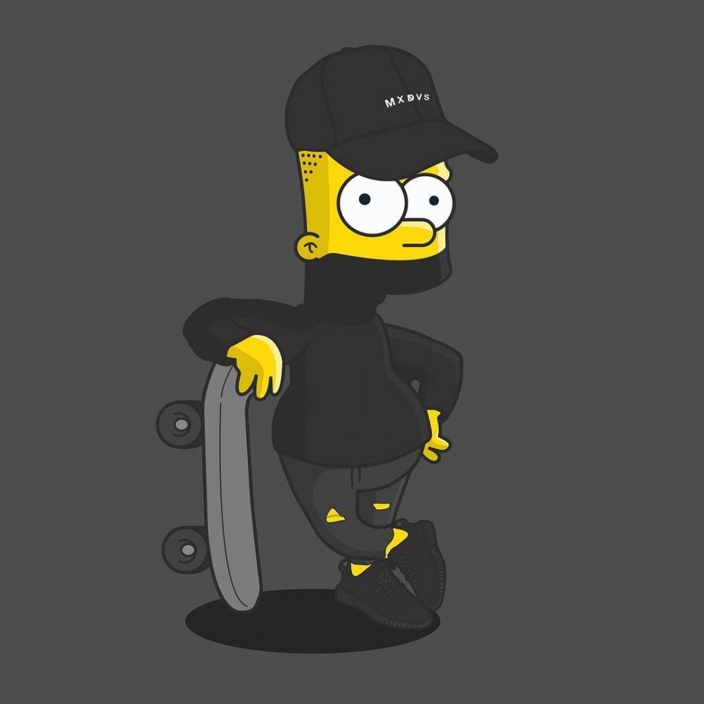 Барт симпсон бандит