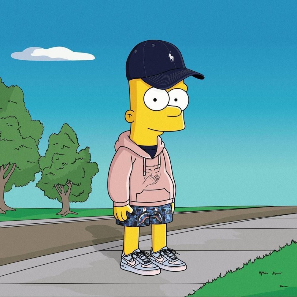Барт симпсон 15 лет