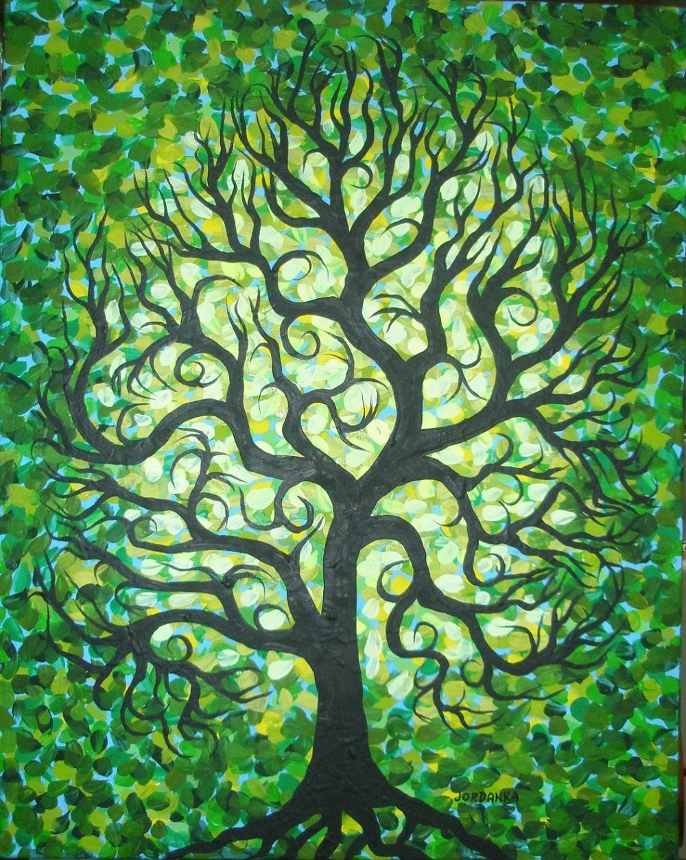 Картина дерево