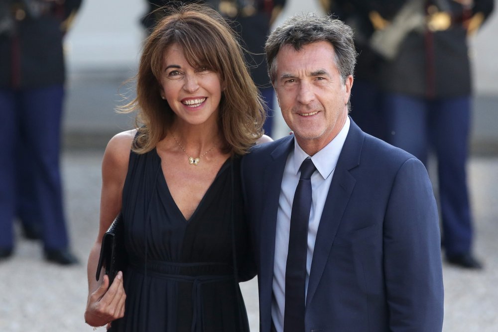 Франсуа Клюзе с женой
