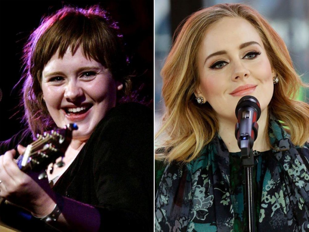 Адель певица до и после