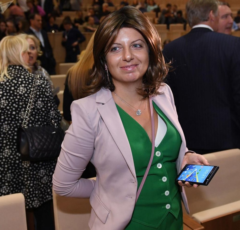 Журналистка Маргарита Симоньян