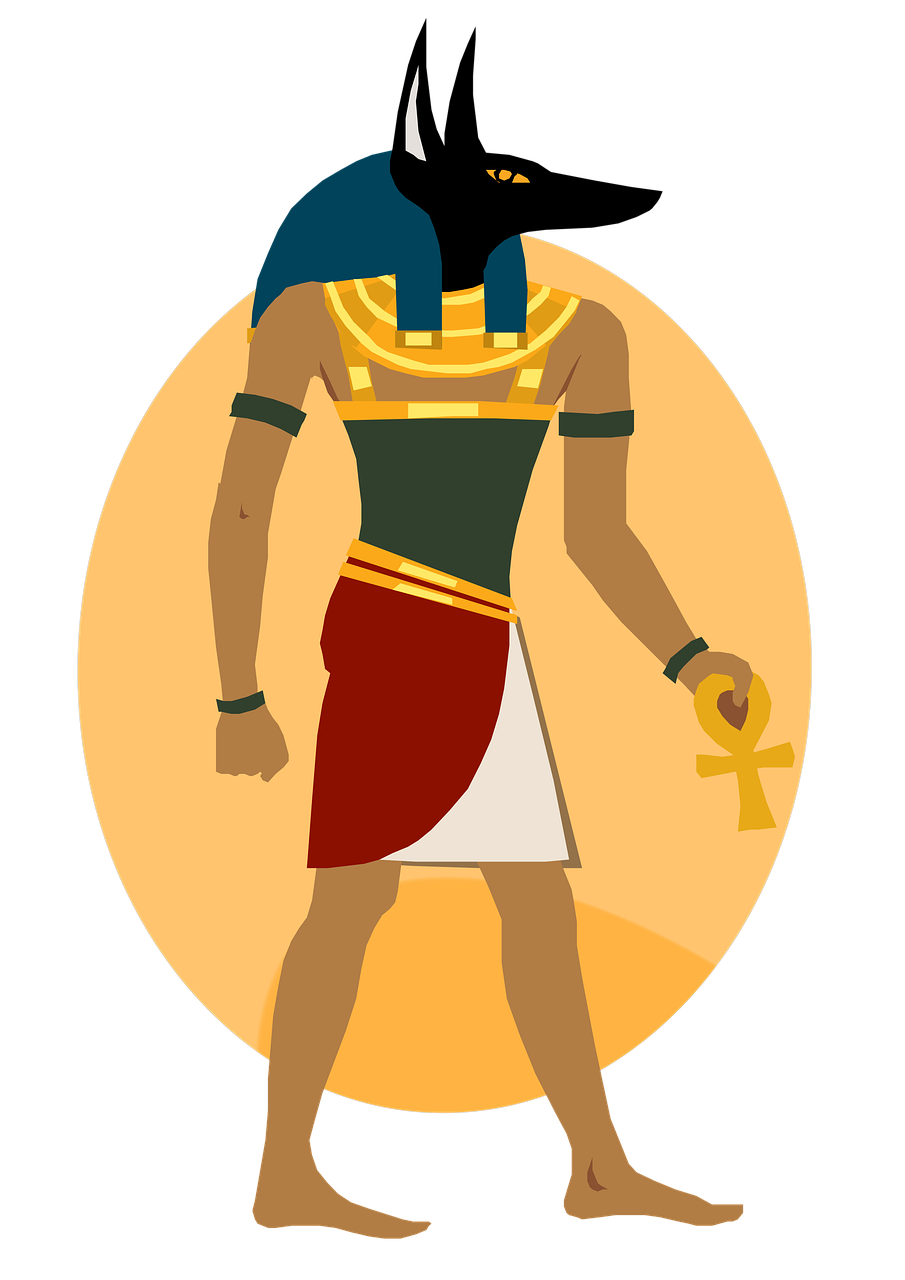 Анубис Бог Египта арт