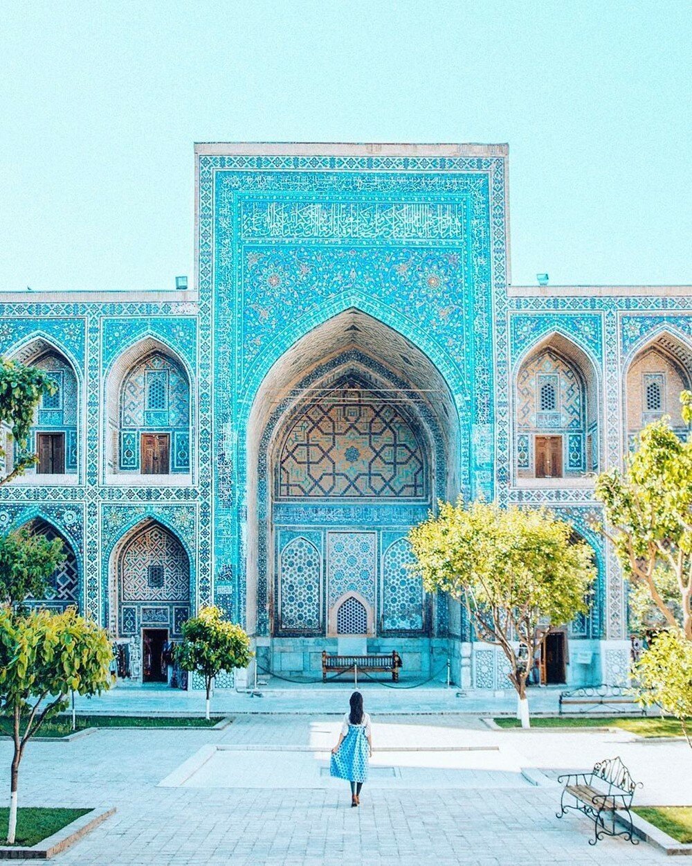 Мечеть в Самарканде Регистан