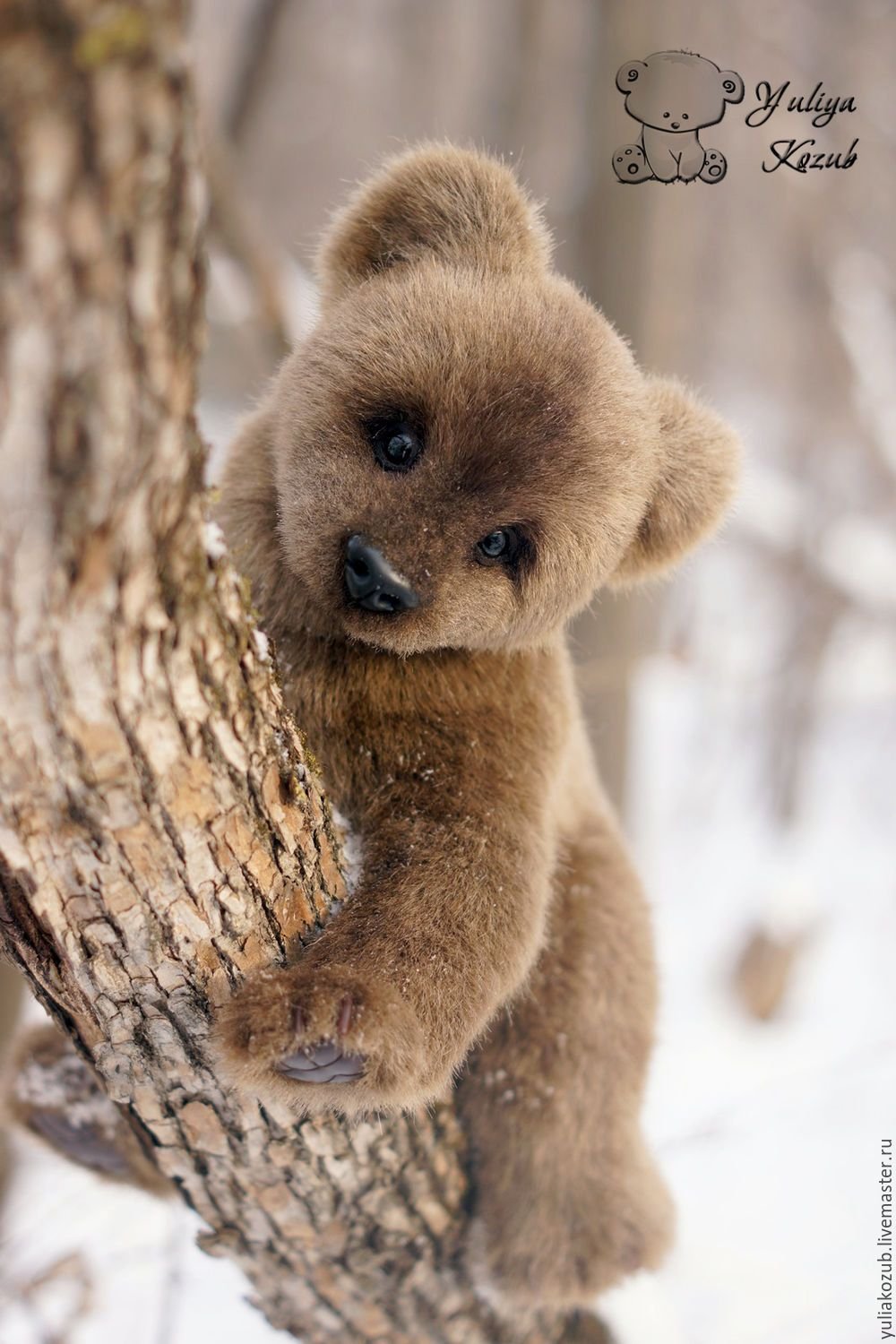 Медвежонок маленький милый