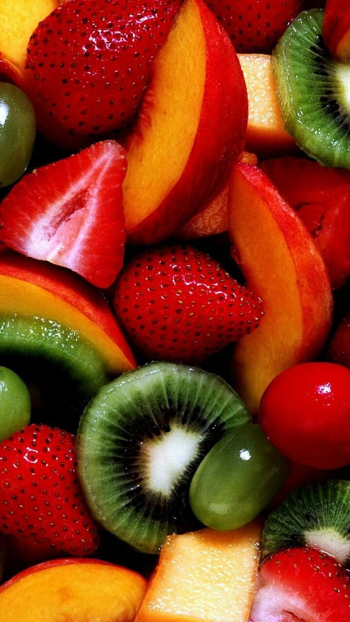Цветные фрукты