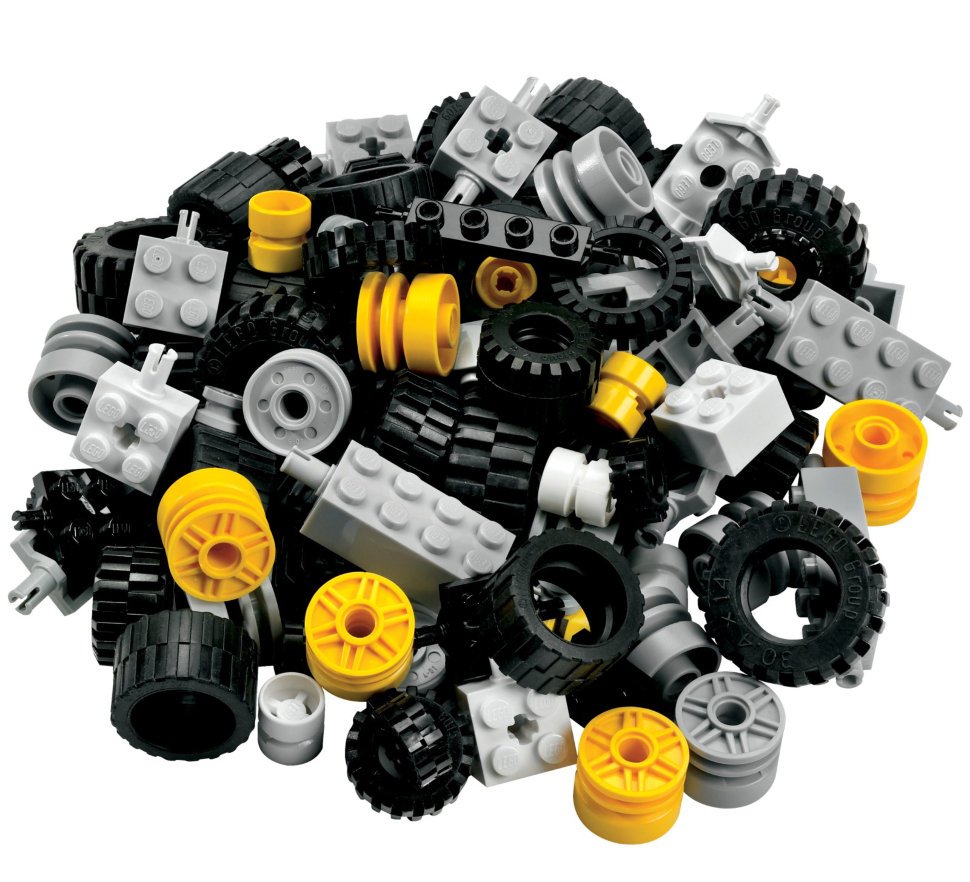 Конструктор LEGO Bricks and more 6118 шины и колеса