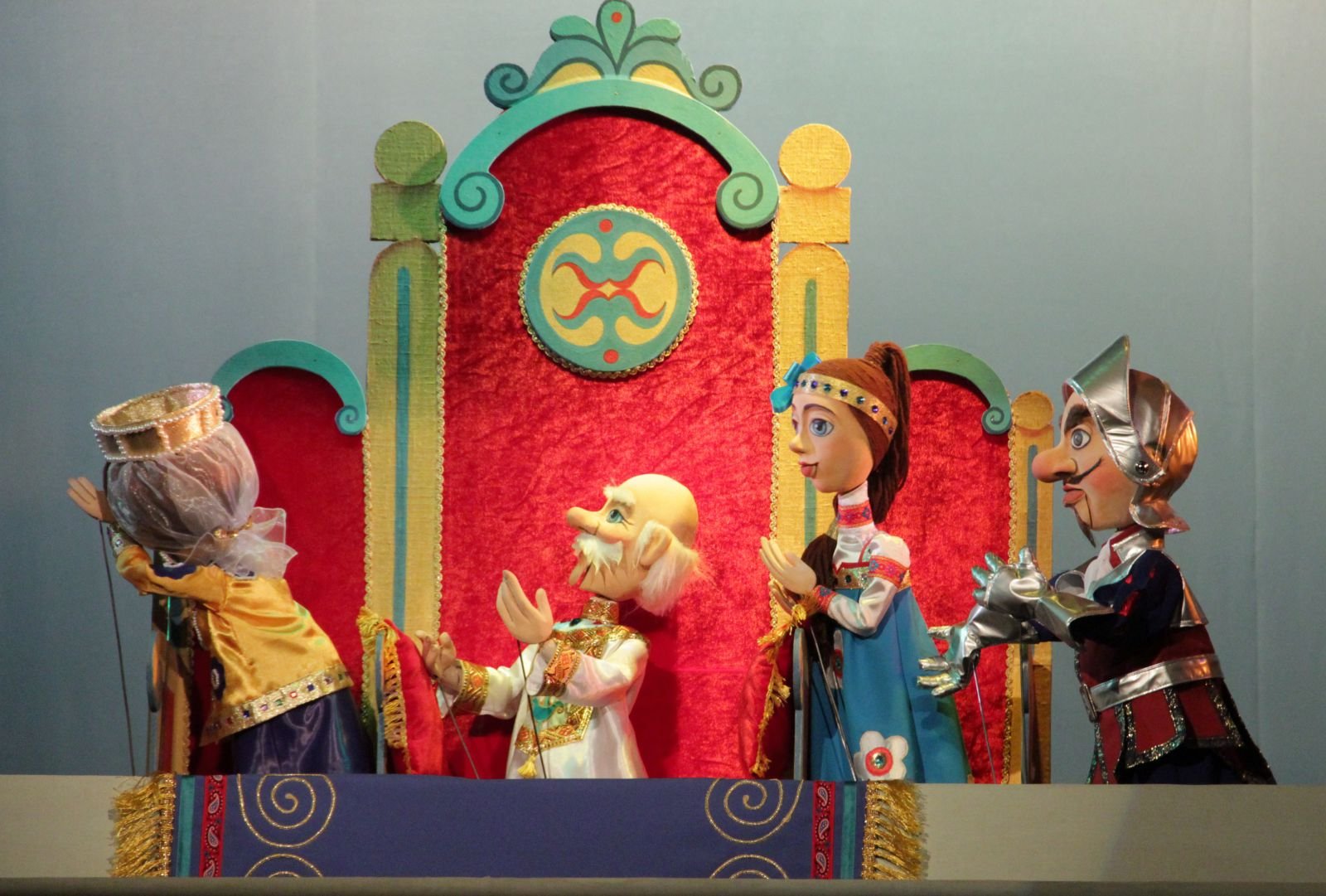 Смешной кукольный театр