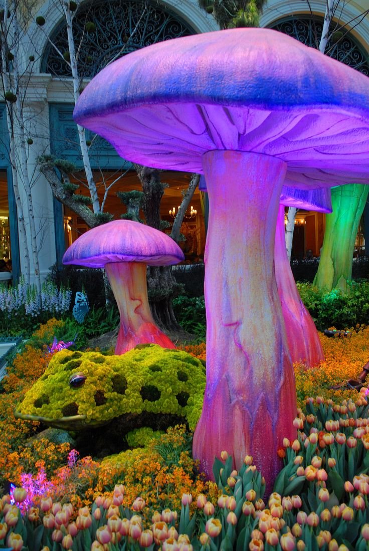 Сказочный домик гриб