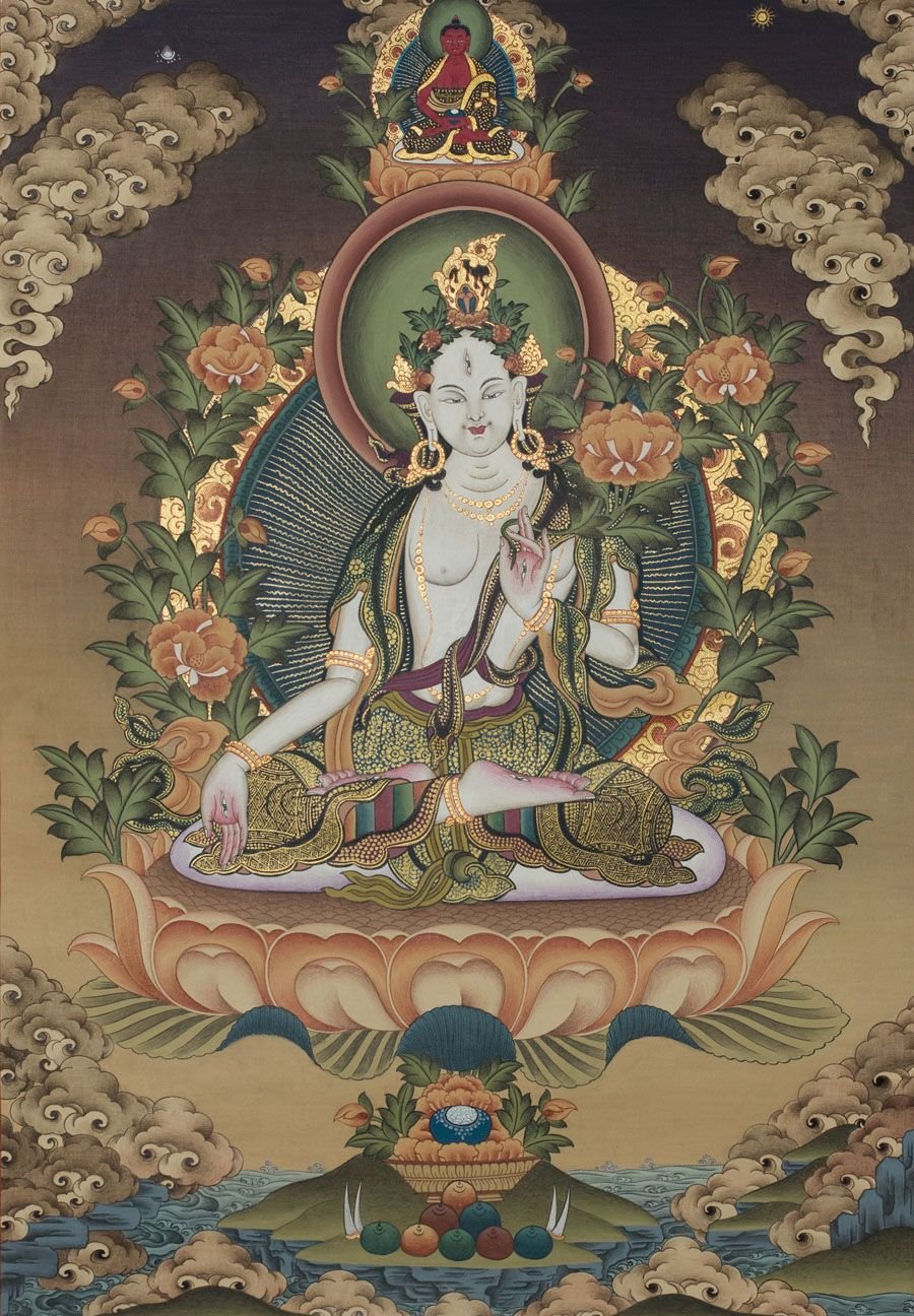 Будда Радужное тело тханка