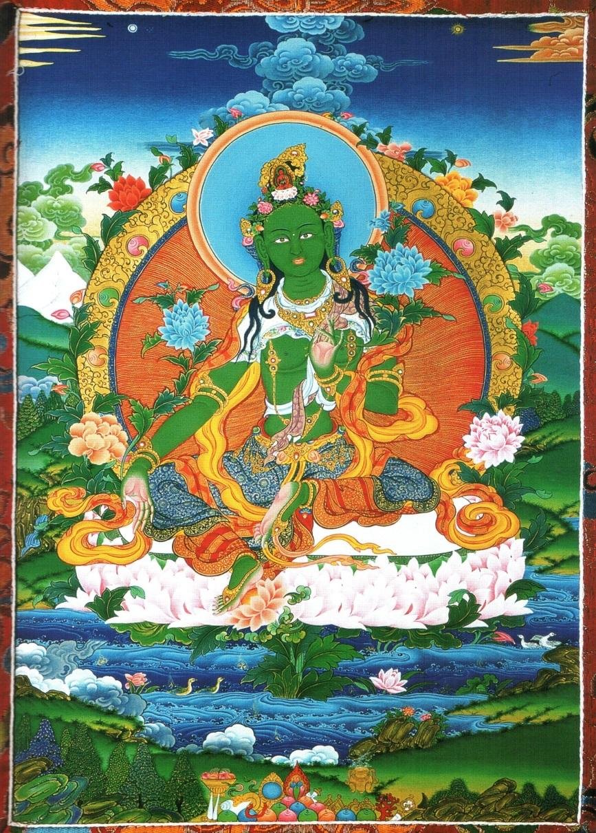 Буддизм Белозонтичная тара