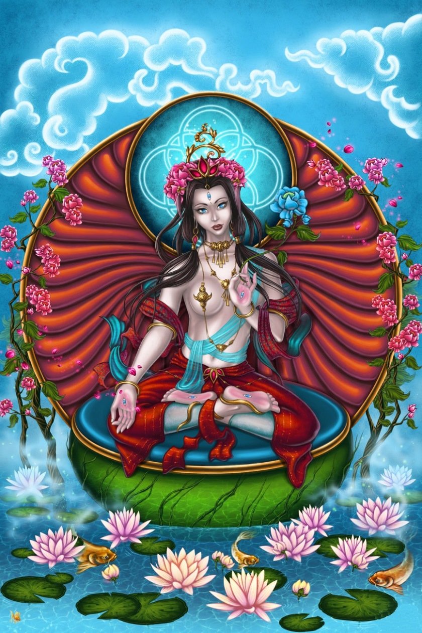 Зеленая тара богиня индуизме