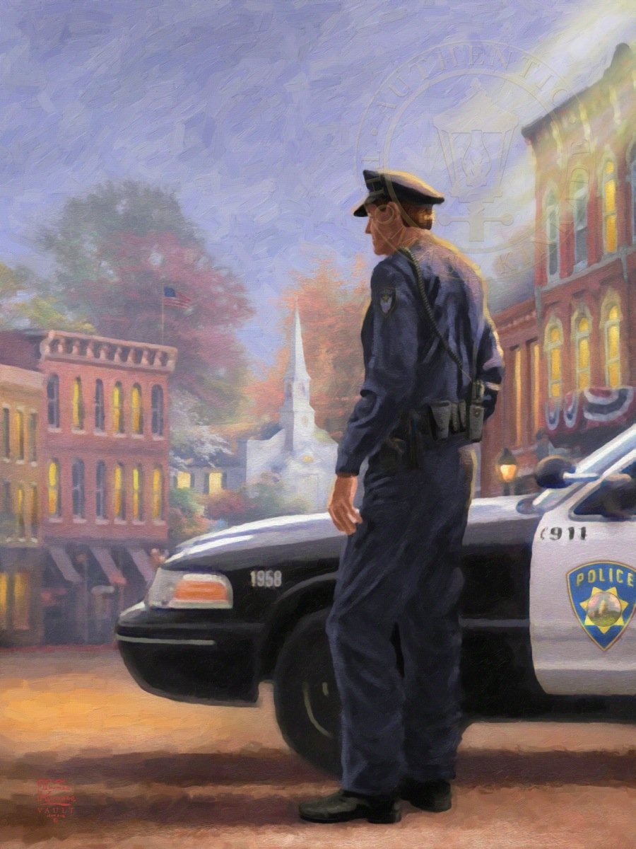 Полицейский картина