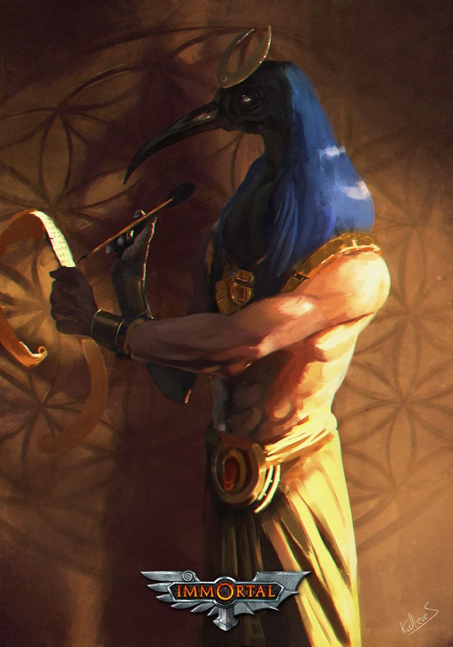 Toth Египетский Бог