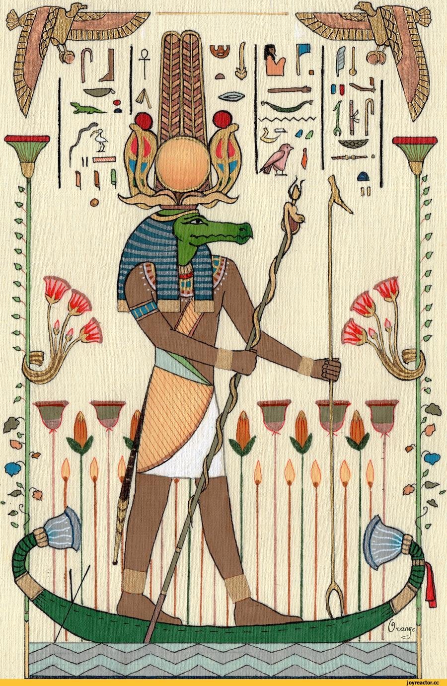 Бог Себек в древнем Египте