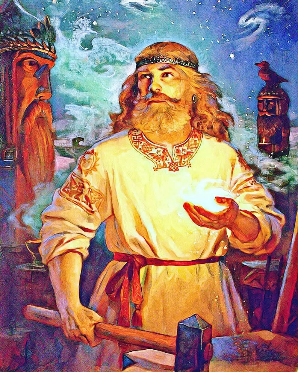 Бог Сварог в славянской мифологии