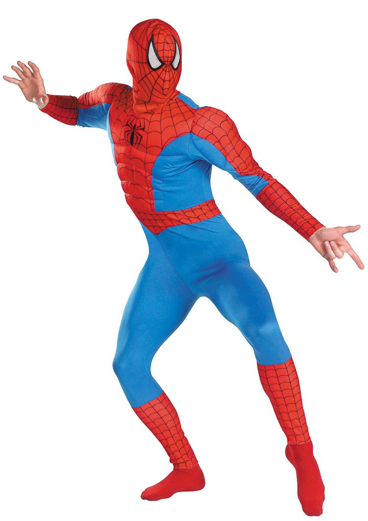 Классический костюм человека паука